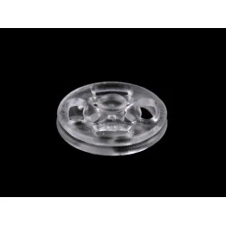 Capse de cusut din plastic, ø13 mm, ø15 mm - Transparent (10 Perechi)