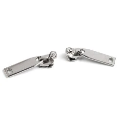 Cursor fermoar spiralat genți, no 7 - Nichel (10 Bucăți)