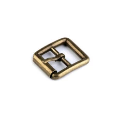 Cataramă cu rolă, 20 mm - Alamă antică (1 Bucată)