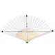 Evantai decorabil, 21x36 cm - Alb (1 Bucată) Evantai decorabil, 21x36 cm - Alb (1 Bucată)