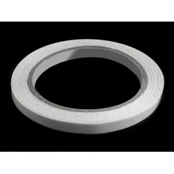 Bandă dublu adezivă lățime 8 mm, 10 mm, 12 mm - Transparent (1 Bucată)