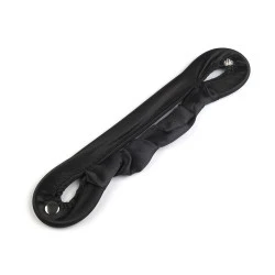 Twister pentru coc, 4x21,5 cm - Negru (1 Bucată)