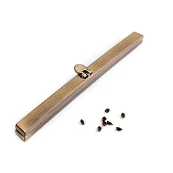 Ramă poșetă / portofel, 19 cm - Alamă antică (1 Bucată)