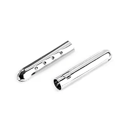 Terminație metalică pentru șnur, ø4 mm - Nichel (10 Bucăți)