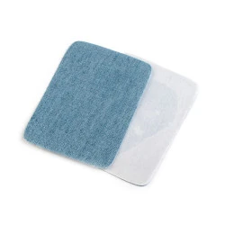 Petice termoadezive jeans, 5,3x7,9 cm - Albastru denim (10 Bucăți)