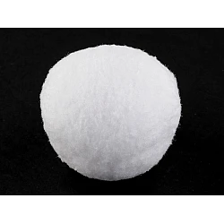 Bulgări de zăpadă,  ø7 cm - Alb zăpadă (10 Bucăți)