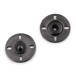 Capse metalice de cusut, ø25 mm - Nichel antic (10 Perechi)