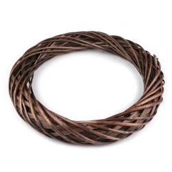 Coroniță ratan, ø30 cm - Maro (1 Bucată)