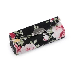 Etui pentru ruj cu oglindă - Negru (12 Bucăți)