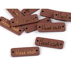 Etichete lemn hand made, 10x30 m - Maro deschis (10 Bucăți)