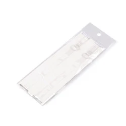 Bretele sutien transparente, 10 mm, 15 mm - Transparent (1 Pereche)