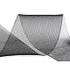 Rijelină rigidă, lățime 8 cm - Negru (1 Metru)