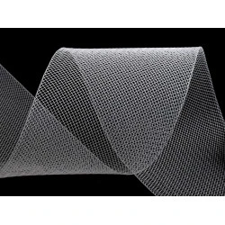 Rijelină rigidă, lățime 8 cm - Transparent (1 Metru)