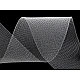 Rijelină rigidă, lățime 8 cm - Negru (1 Metru)