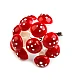 Ciupercuțe decor - Roșu (12 Bucăți)