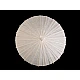 Umbrelă chinezească decorabilă, ø38,5 cm - Alb natural (1 Bucată)