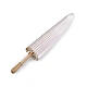 Umbrelă chinezească decorabilă, ø38,5 cm - Alb natural (1 Bucată)
