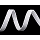 Șnur tubular pentru balene, lățime 10 mm - Alb (1 Metru)