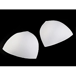 Cupe / bureți sutien, mărime l - Alb (1 Pereche)