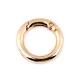 Inel carabină, ø18 mm - Auriu rose (1 Bucată)