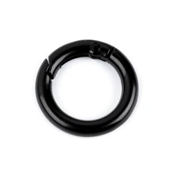 Inel carabină, ø18 mm - Lac negru (1 Bucată)