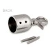 Capăt șnur cu carabină - Nichel (1 Bucată) Capăt șnur cu carabină - Nichel (1 Bucată)