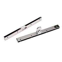 Ramă poșetă / portofel, 12 cm - Nichel (1 Bucată)