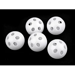 Zornaitoare pentru jucării, ø2,4 cm - Alb (5 Bucăți)