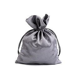 Săculeț satin pentru cadouri, 13x18 cm - Argintiu (1 Bucată)