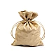 Săculeț satin pentru cadouri, 13x18 cm - Argintiu (1 Bucată)