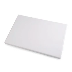 Pânză pictură pe șasiu, 20x30 cm - Alb (1 Bucată)