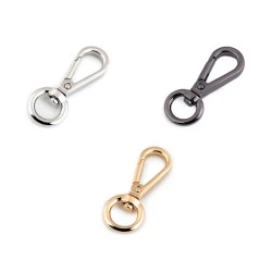 Carabină rotativă, 12 mm - Mix aleatoriu de variante (10 Bucăți)