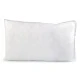 Pernă umplută cu fibră de poliester siliconizat, 350 g, 30x50 cm - Alb (2 Bucăți)