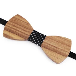 Papion din lemn - Maro natural (1 Bucată)