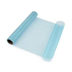 Organza, lățime 36 cm - Albastru deschis (9 Metri)