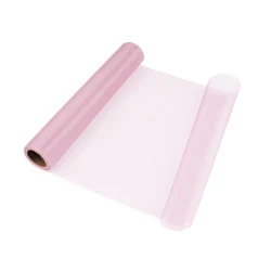 Organza, lățime 36 cm - Roz deschis (9 Metri)