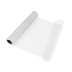 Organza, lățime 36 cm - Alb (9 Metri)