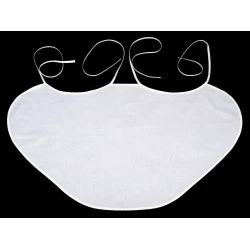 Bavetă pentru ginere și mireasă - Alb (1 Cutie)