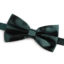 Papion satinat party - Verde închis (1 Bucată)