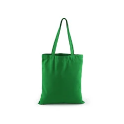 Sacoșă din pânză de bumbac decorabilă, 35x39 cm - Verde (1 Bucată)