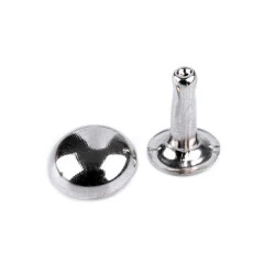 Capse cap rotund (nituri), ø10 mm - Nichel (1000 Perechi)