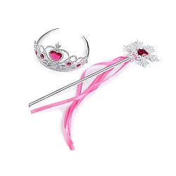 Set carnaval - regina de gheață - Roz violet (1 Set)