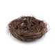 Cuib pasăre decorativ, ø8 cm - Maro (2 Bucăți) Cuib pasăre decorativ, ø8 cm - Maro (2 Bucăți)