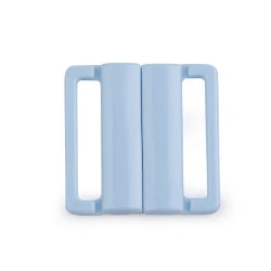 Închizătoare sutien, lățime 25 mm - Albastru deschis (2 Perechi)