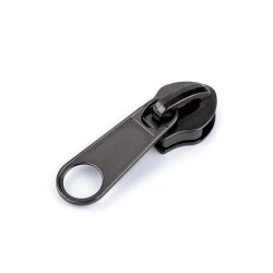 Cursor fermoar spiralat no 10 - Nichel negru (10 Bucăți)