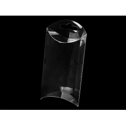 Cutie plastic euroholder, 7x12 cm - Transparent (10 Bucăți)