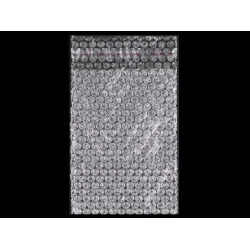 Pungi cu bule de aer și clapetă adezivă, 9x14 cm - Transparent (100 Bucăți)