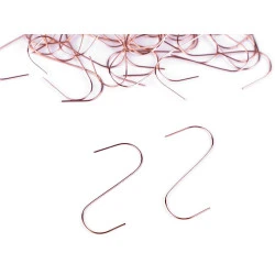 Cârlige globuri - Arămiu (1 Sac)