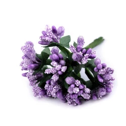 Pistile flori - Mov lavandă (12 Bucăți)