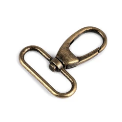 Carabină rotativă, 38 mm - Alamă antică (1 Bucată)